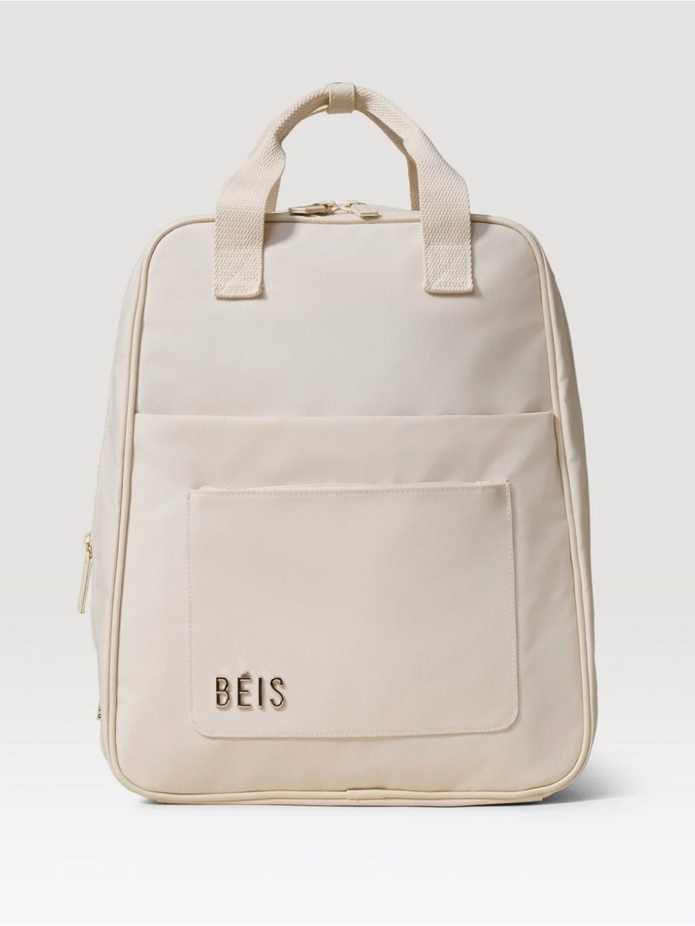 BEIS The Expandable Backpack In Beige